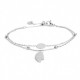 Bracciale Marlù 2 fili ciondolo Unicorno