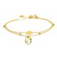Bracciale Marlù 2 fili ciondolo Unicorno