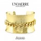 UNOAERRE Bracciale rigido giallo
