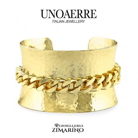 UNOAERRE Bracciale rigido giallo