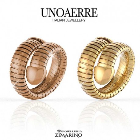 Anelli UNOAERRE Rosa-Giallo